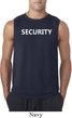 Security Guard Mens Sleeveless Shirt