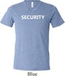 Security Guard Mens Tri Blend V-neck Shirt