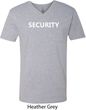 Security Guard Mens V-Neck Shirt