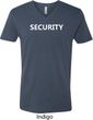 Security Guard Mens V-Neck Shirt