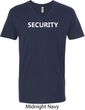 Security Guard Mens V-Neck Shirt