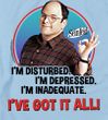 Seinfeld George Costanza I've Got it All Light Blue T-shirt