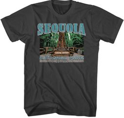 Sequoia National Park General Sherman Adult T-shirt - Charcoal Sequoia National Park General Sherman Adult T-shirt - Charcoal