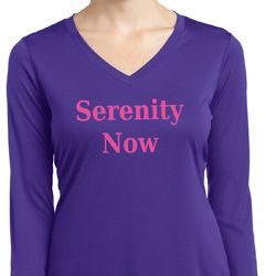 Serenity Now Ladies Dry Wicking Long Sleeve Shirt Serenity Now Ladies Dry Wicking Long Sleeve Shirt