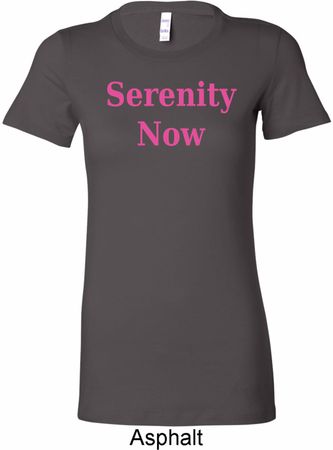 Serenity Now Ladies Longer Length Shirt