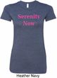 Serenity Now Ladies Longer Length Shirt