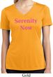 Serenity Now Ladies Moisture Wicking V-neck Shirt