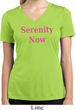 Serenity Now Ladies Moisture Wicking V-neck Shirt