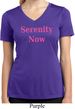 Serenity Now Ladies Moisture Wicking V-neck Shirt