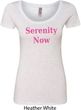 Serenity Now Ladies Scoop Neck Shirt