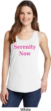 Serenity Now Ladies Tank Top