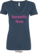 Serenity Now Ladies V-Neck Shirt