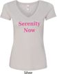 Serenity Now Ladies V-Neck Shirt