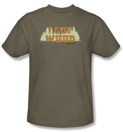Shaun Of The Dead T-shirt Movie Ed's Shirt Adult Safari Green Shirt