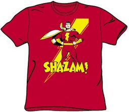 Shazam T-shirt - DC Comics Superhero Adult Tee