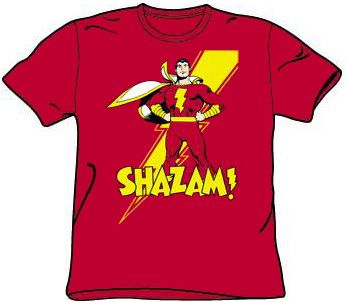 Shazam T-shirt - DC Comics Superhero Adult Tee
