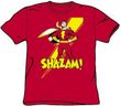 Shazam T-shirt - DC Comics Superhero Adult Tee