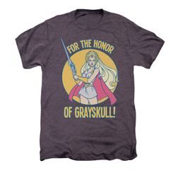 She-Ra Premium Shirt Honor Of Grayskull Adult Moth Heather Tee T-Shirt