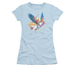 She-Ra Shirt Juniors And Swiftwind Light Blue Tee T-Shirt