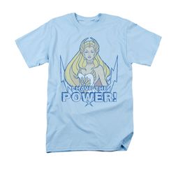 She-Ra Shirt Power Adult Light Blue Tee T-Shirt