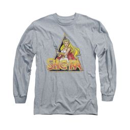 She-Ra Shirt Rough Ra Long Sleeve Athletic Heather Tee T-Shirt She-Ra Shirt Rough Ra Long Sleeve Athletic Heather Tee T-Shirt