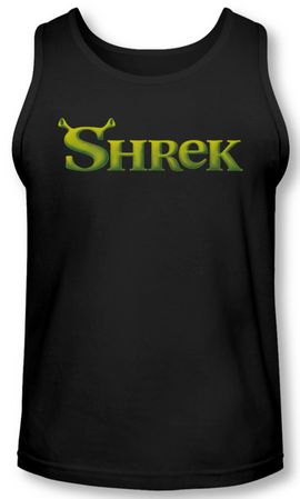 Shrek Tank Top Logo Black Tanktop
