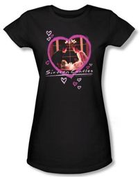 Sixteen Candles Juniors T-shirt Movie Candles Black Tee Shirt