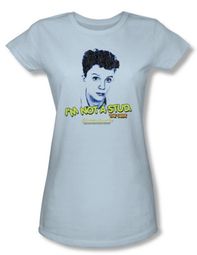 Sixteen Candles Juniors T-shirt Movie Stud Light Blue Tee Shirt