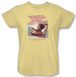 Sixteen Candles Ladies T-shirt Movie Grandmother Banana Tee Shirt