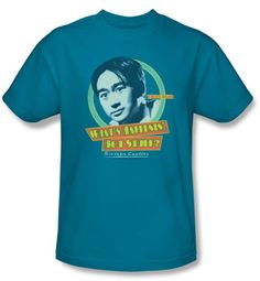 Sixteen Candles T-shirt Movie Hot Stuff Adult Turquoise Tee Shirt