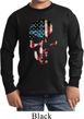 Skull Americana Kids Long Sleeve Shirt