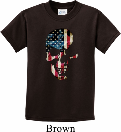 Skull Americana Kids Shirt