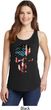 Skull Americana Ladies Tank Top