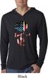 Skull Americana Lightweight Hoodie Shirt