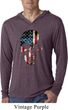 Skull Americana Lightweight Hoodie Shirt