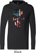 Skull Americana Lightweight Hoodie Tee