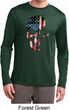 Skull Americana Mens Moisture Wicking Long Sleeve Shirt
