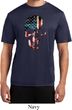 Skull Americana Mens Moisture Wicking Shirt