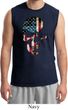 Skull Americana Mens Muscle Shirt