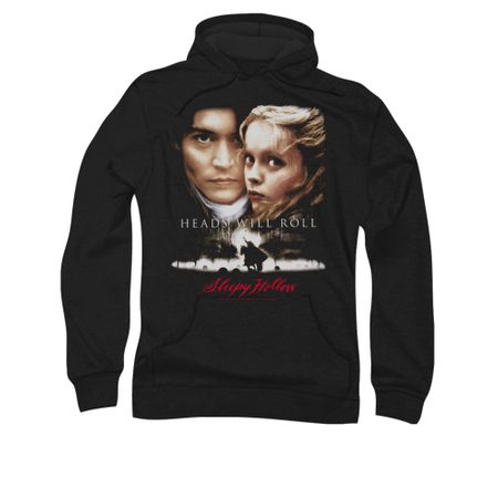 Sleepy Hollow Hoodie Sweatshirt Heads Will Roll Black Adult Hoody Sweat Shirt