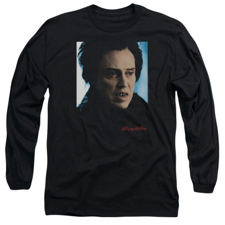 Sleepy Hollow Shirt The Horse man Long Sleeve Black Tee T-Shirt