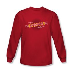 Smarties Shirt Enjoy Long Sleeve Red Tee T-Shirt