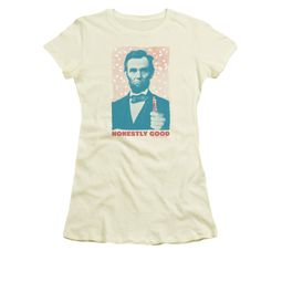 Smarties Shirt Juniors Honestly Good Cream T-Shirt
