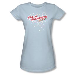 Smarties Shirt Juniors I'm A Smartie Light Blue T-Shirt