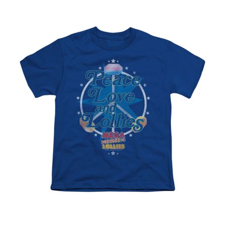 Smarties Shirt Kids Peace Royal Blue T-Shirt