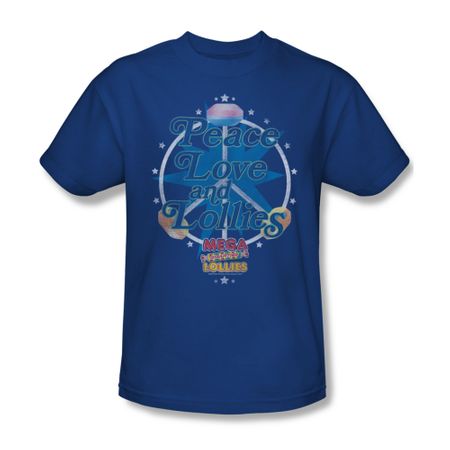 Smarties Shirt Peace Royal Blue T-Shirt