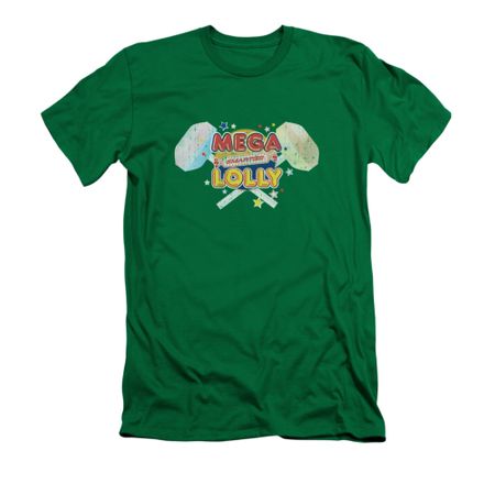 Smarties Shirt Slim Fit Mega Lolly Kelly Green T-Shirt