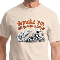 Smoke Em Mens Biker Shirts