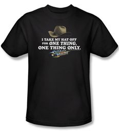 Smokey And The Bandit T-shirt Movie Hat Adult Black Tee Shirt
