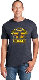 Social Distancing Champ Soft Style Unisex T-Shirt